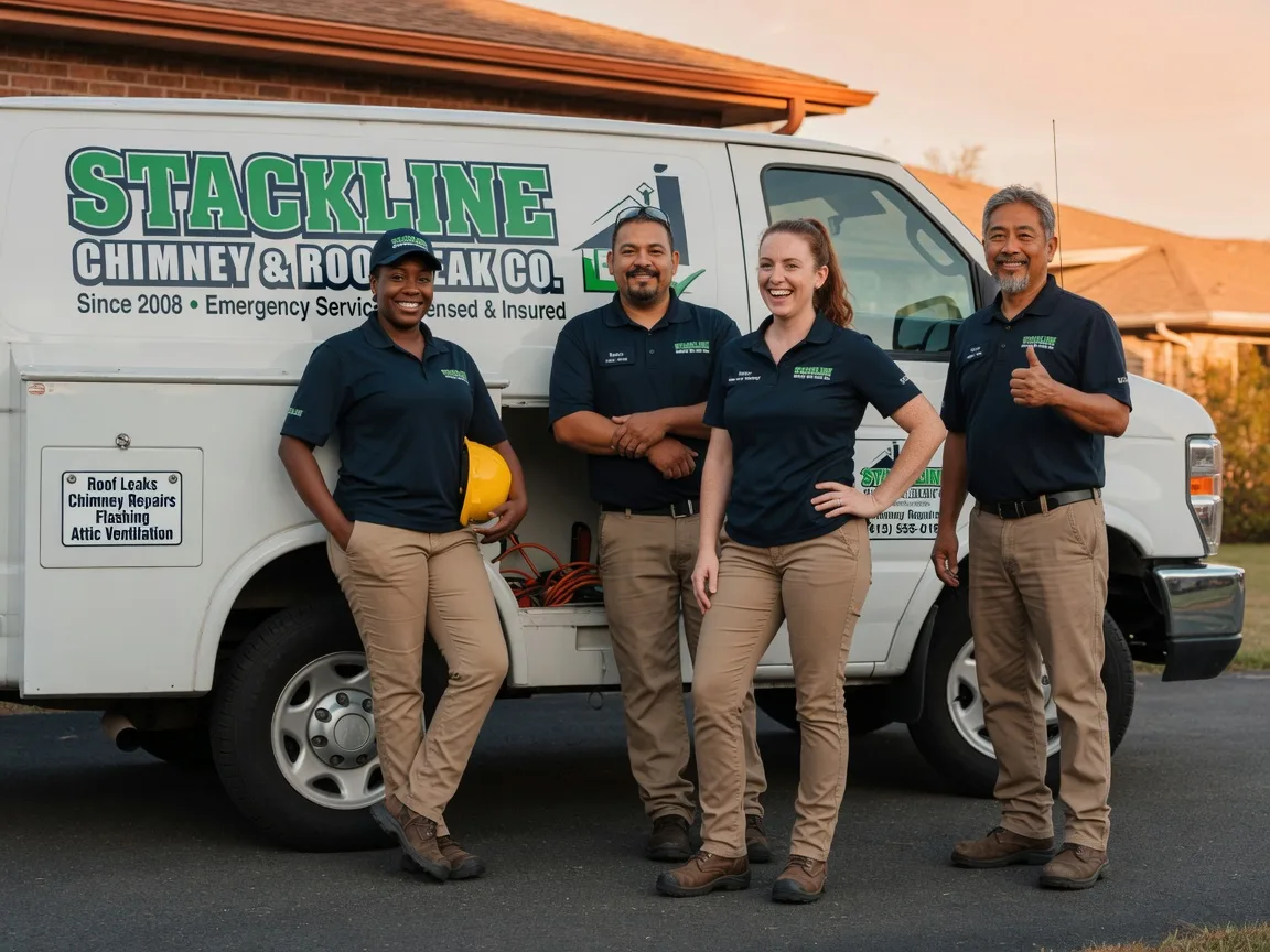 Chimney flashing repair company in Somis, CA
